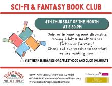 Sci-Fi/Fantasy Book Club - 4th Thursday of the month