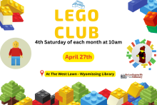 Build, design, and play!  At this program, kids can build with LEGOs while they meet kids with similar interests. Designed for all ages.  LEGO and Duplo blocks are provided.