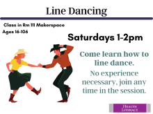 line dance flyer