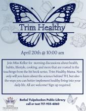 trim healthy class flyer