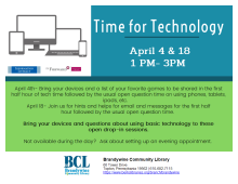 Time for Technology - April
