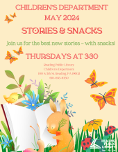 Stories and Snacks on Thursdays at 3:30