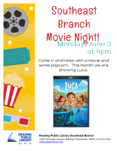 Flyer for Movie Night